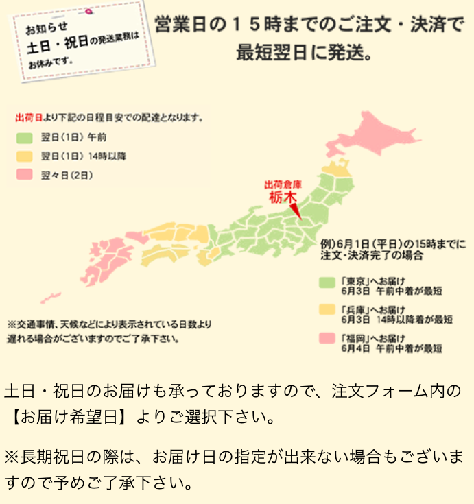 ���b�g���̓s���{���ʔz���ɂ����鎞��