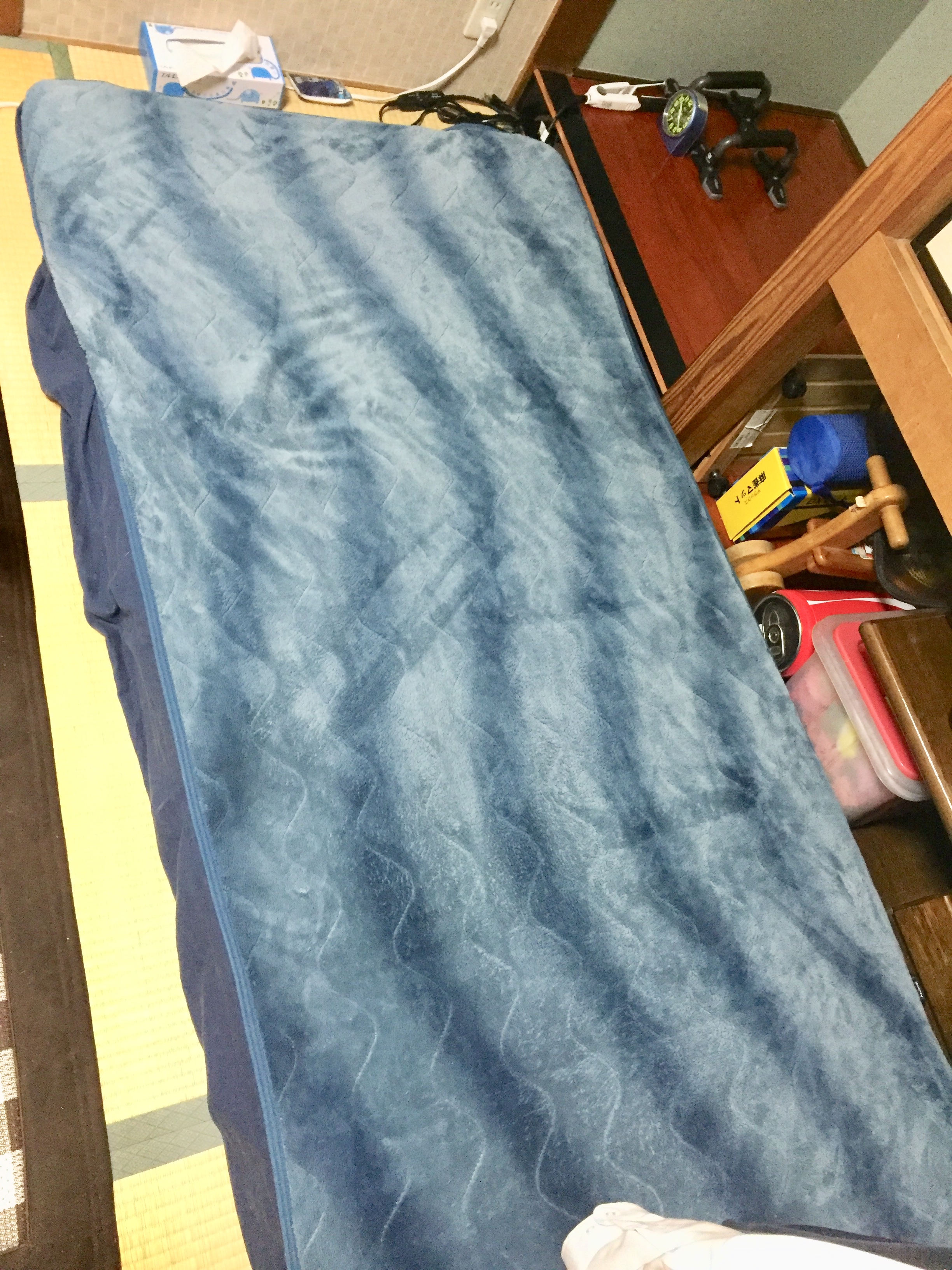 ���b�g���ɕ~���p�b�h��~���Ă݂�